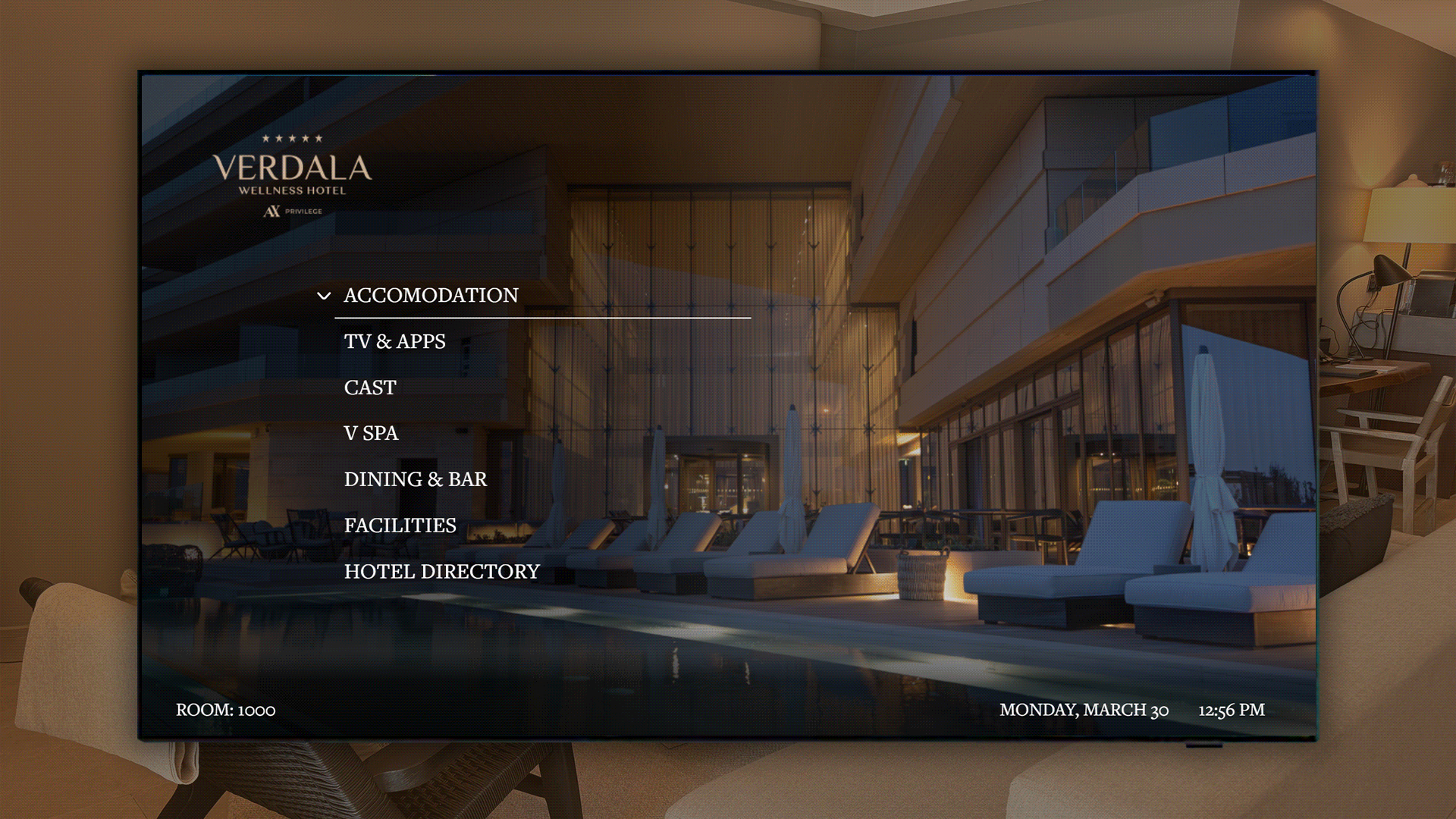 Nonius TV+ on Philips hospitality TVs with Cast in Verdala Wellness Hotel and AX The Heights Residences Malta showcasing in-room entertainment and guest streaming